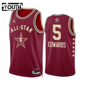 All-Star 2024 Trikot Western Conference Anthony Edwards Rot Swingman - Kinder